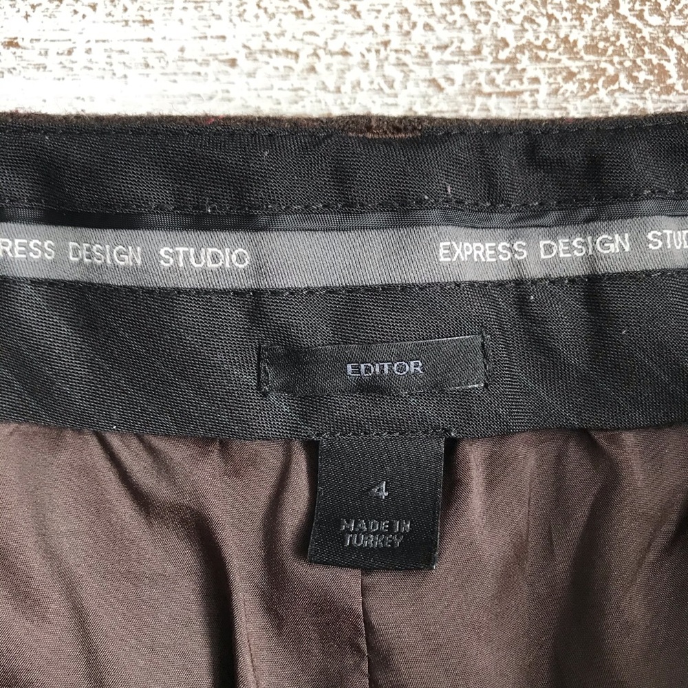 EXPRESS EDITOR STRIPE DRESS PANT - Picture 7 of 8